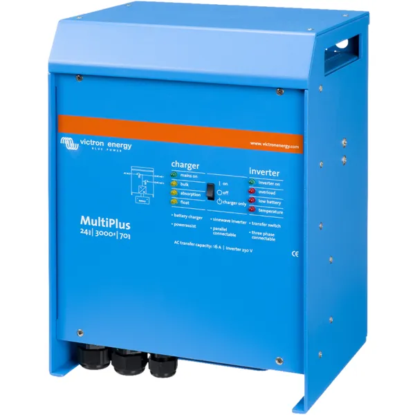 Měnič/nabíječ Victron Energy MultiPlus 24V/3000VA/70A-16A