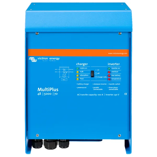 Měnič/nabíječ Victron Energy MultiPlus 48V/5000VA/70A-100A