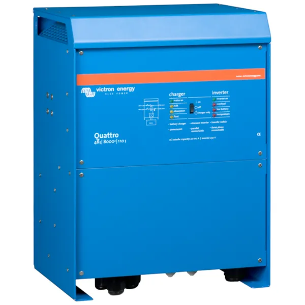 Měnič/nabíječ Victron Energy Quattro 48V/8000VA/110A-100A/100A
