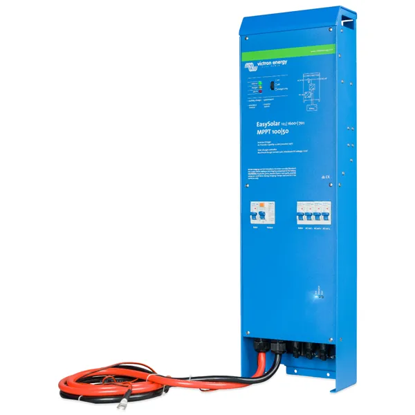 Hybridní solární jednotka EasySolar 1600VA/12V s AC jističi