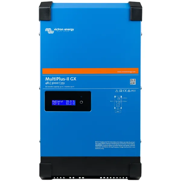 Měnič/nabíječ Victron Energy MultiPlus-II GX 48V/5000VA/70A-50A