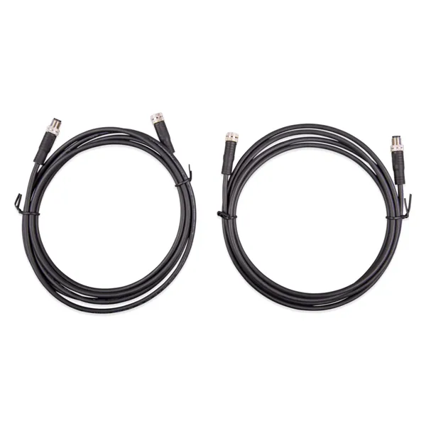 Kabel s 3-pólovým kulatým konektorem M8 samec/samice 2 m (sada 2 ks)