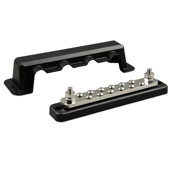 DC přípojnice Victron Energy 250A - 2 terminály 12 šroubků vč. krytu