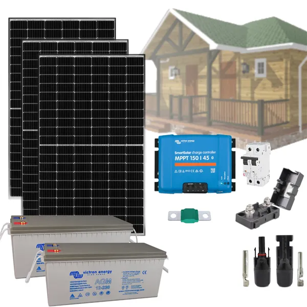 Ostrovní solární systém 1125Wp Victron Energy